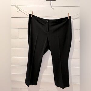 🖤 Laura Plus Petites Black Dress Pants – Size 18P